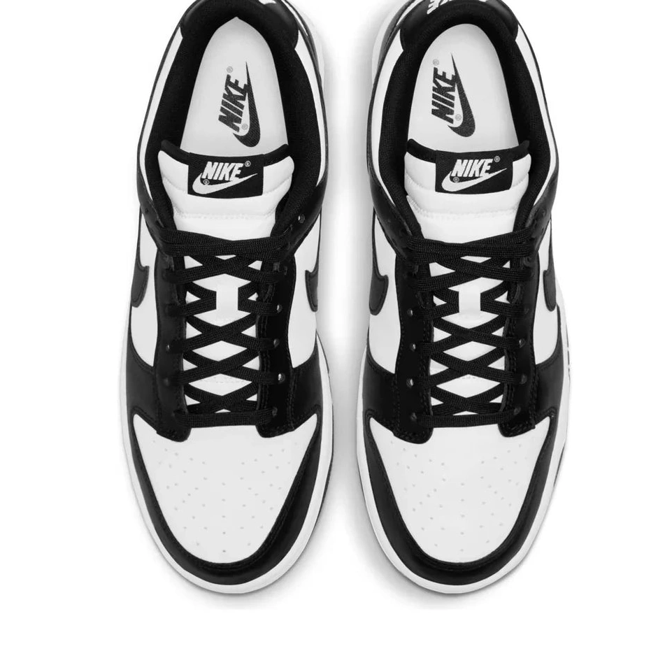 Low White Dunk Nike 'Panda' Retro Black 0816